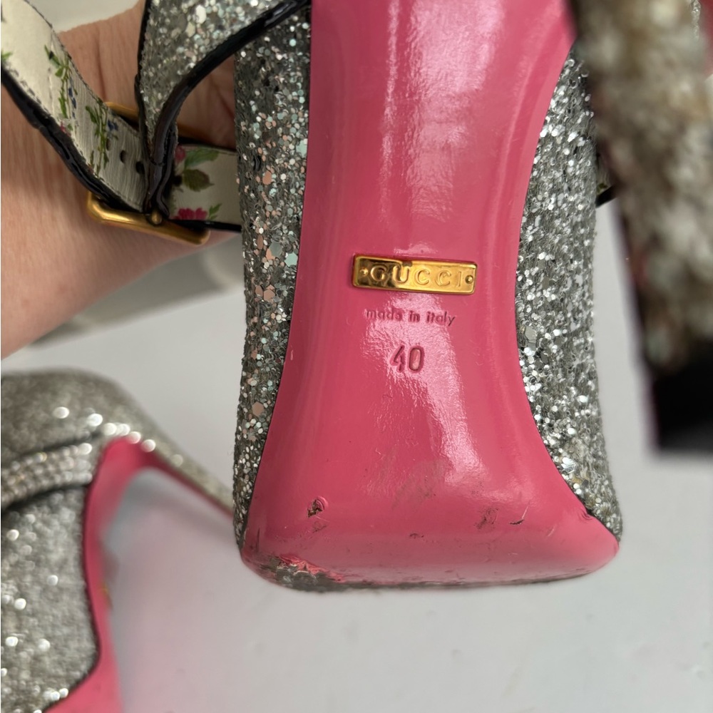 Gucci Sylvie Mary Jane Pumps - Picture 11 of 16